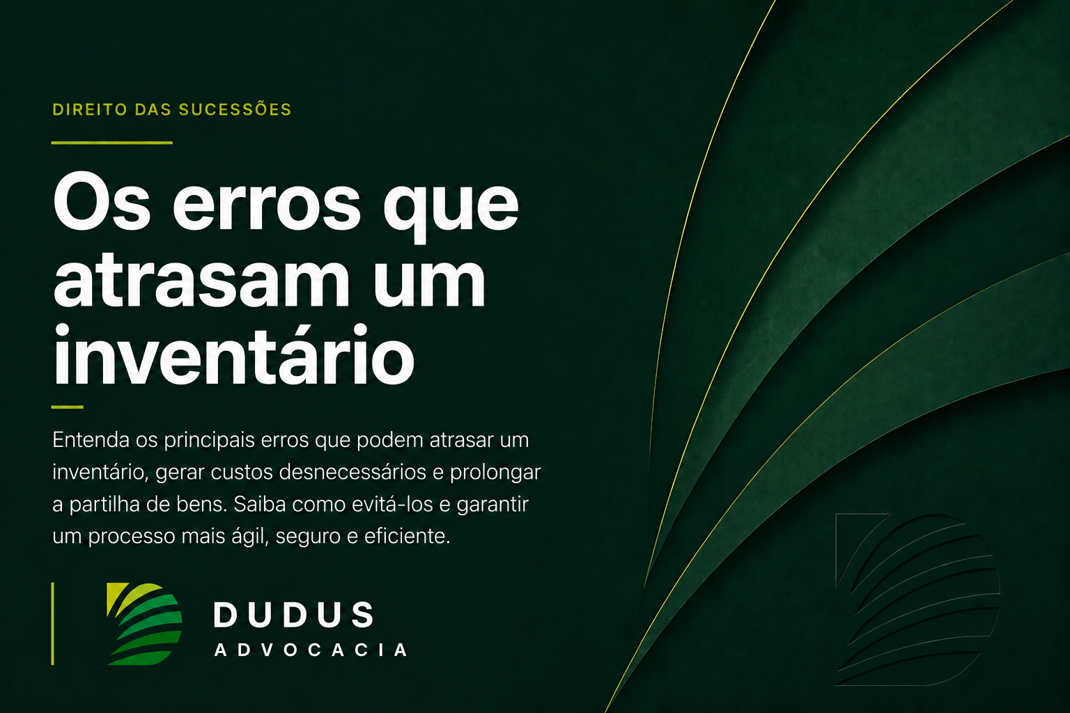 Os erros que mais atrasam um inventário (e como evitá-los)