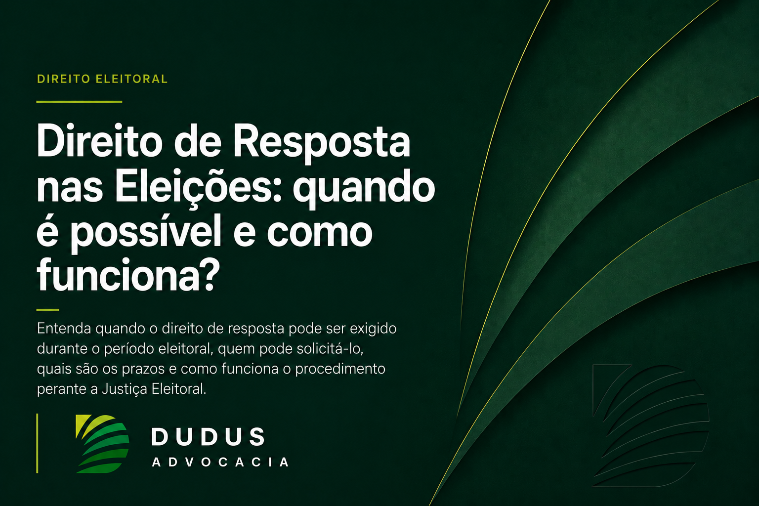 Direito de Resposta nas Eleições: quando é possível e como funciona?