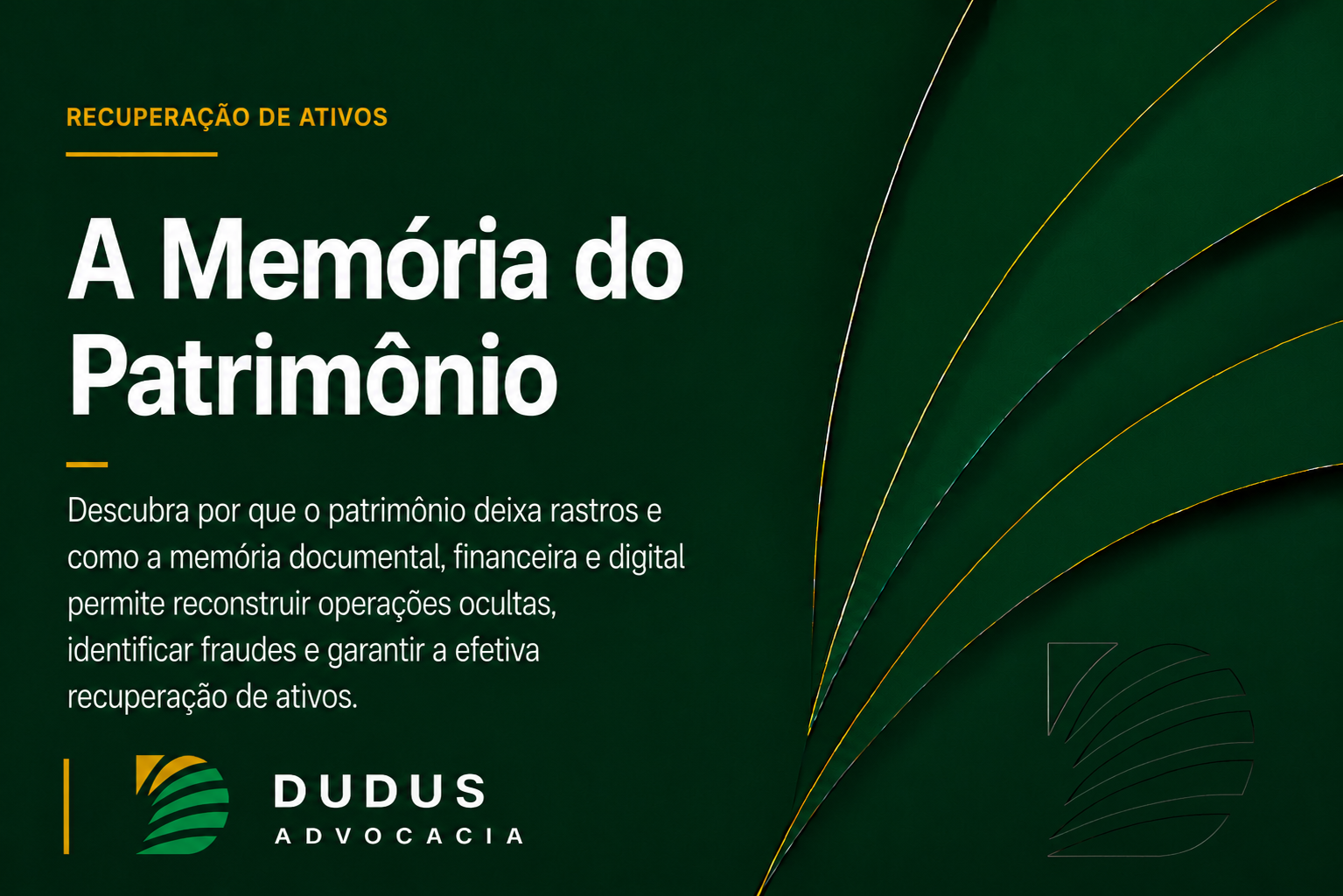 A Memória do Patrimônio: por que a fraude dificilmente consegue apagar seus próprios rastros